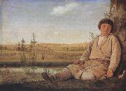 Alexei Venezianov Sleeping Shepherd Boy (mk22) Sweden oil painting artist